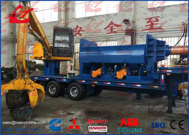 Mua Máy ốp lát xe tải phế liệu có trọng lượng 86kW, Máy cán cân bằng kim loại di động với máy cào cục online manufacture