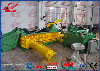 Mua 200 Tôn hoàn toàn tự động Hydrauilc Metal Scrap Baling Máy Với Feeding Hopper online manufacture