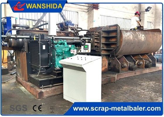 Mua Scrap metal baling press machine with feeding grab for waste aluminum profile light scrap metal online manufacture