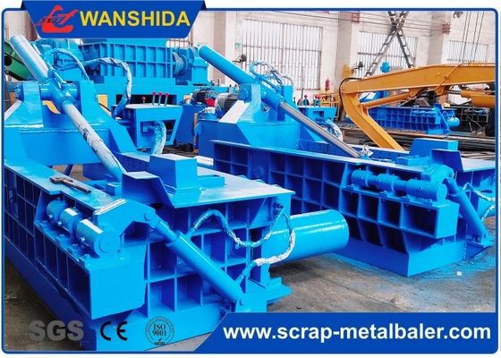 Mua Máy ép kiện kim loại thủy lực 1600 kN điều khiển PLC cho phế liệu thép và nhôm Kích thước kiện 400x400 mm online manufacture