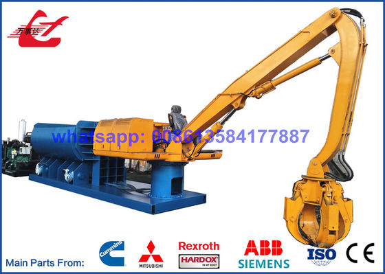 Mua WANSHIDA Tái chế kim loại phế liệu Baler kim loại 3m Chamer với thiết bị hệ thống điều khiển PLC online manufacture
