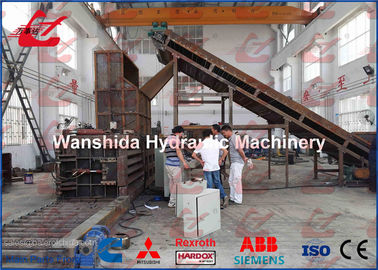 Máy Xử lý Chất thải giấy tự động Máy Cán bằng tay bằng Băng tải Y82W-125