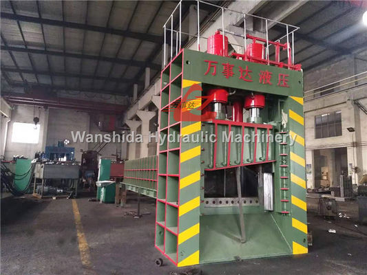 WANSHIDA 800 Tấn Máy chém thủy lực Máy cắt kim loại phế liệu Máy cắt giàn