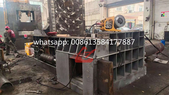 Máy ép kiện phế liệu kim loại thủy lực 200 tấn với điều khiển PLC