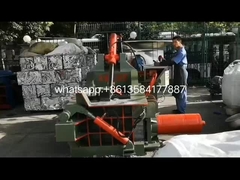 WANSHIDA 160ton biến thành máy đóng gói kim loại làm việc trong sân khách hàng của chúng tôi