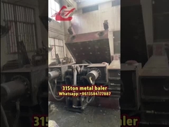 WANSHIDA 315ton máy nén kim loại phế liệu Máy nén hồ sơ nhôm