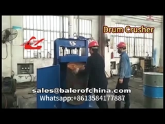 Y82-25 Dầu trống Crusher Động lực thủy lực làm trống 60mm chiều cao