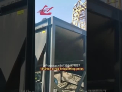 1250ton Máy nén bọc thép chip nhôm thép đúc kim loại