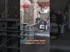 WANSHIDA 250ton máy nén kim loại phế liệu thủy lực cho máy nén kim loại hms phế liệu kim loại nặng