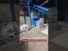 Máy ép kiện lon nhôm 160 tấn